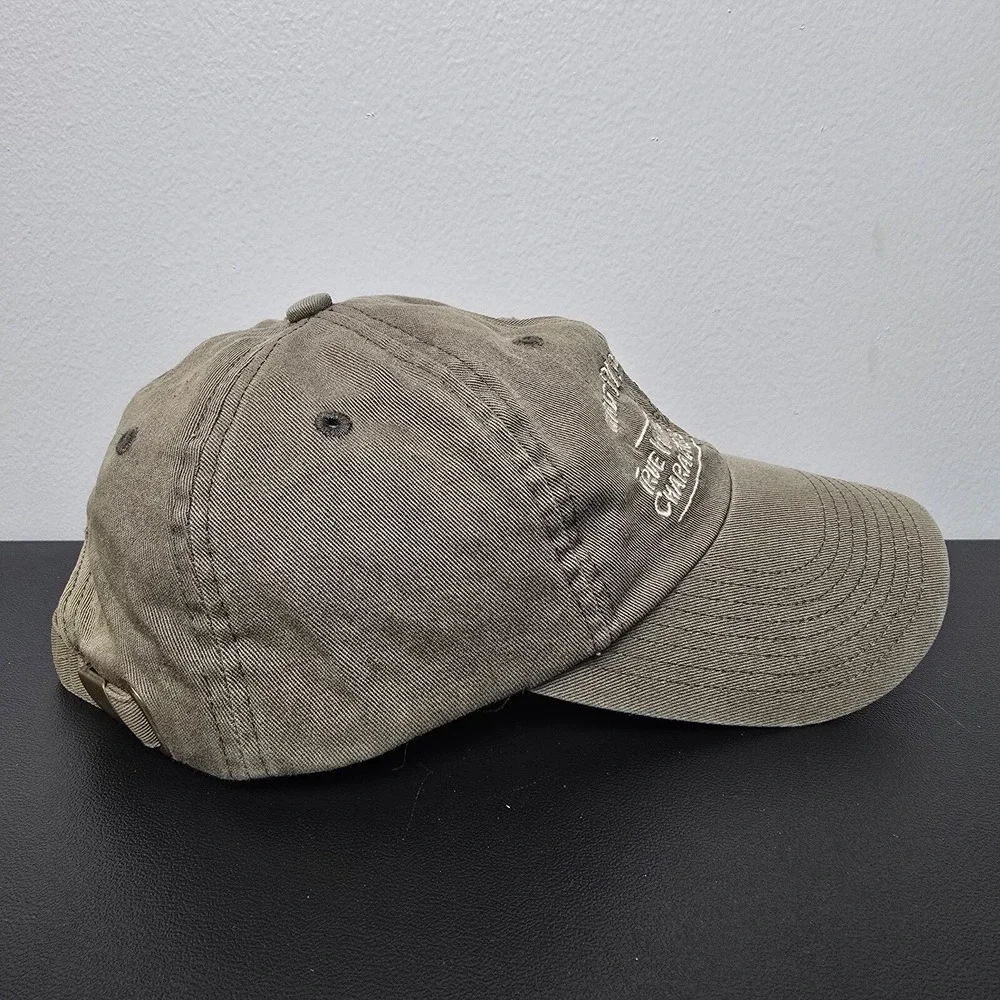 Walt Disney World Hat Cap Mens Strap Back Brown True Vintage‎ Characters Park - Picture 4 of 8